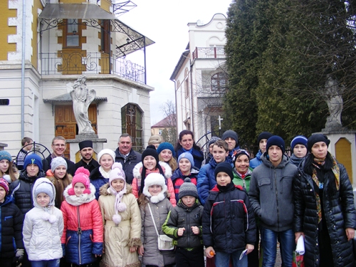В Івано-Франківській архієпархії УГКЦ поставили екологічний вертеп.(ФОТО)